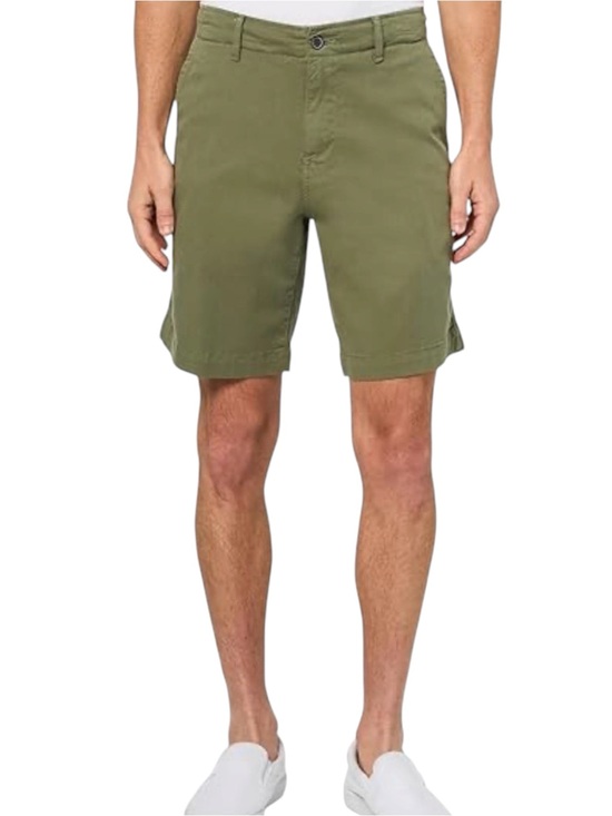 Lucky Brand Other - Lucky Brand Men's Chino Shorts, Flat Front, Color Olive Green, Size 31